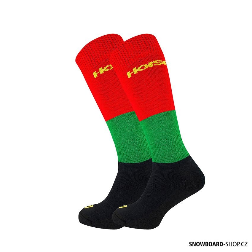 Snowboard ponožky Horsefeathers Trio rasta