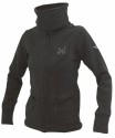 Fleece bunda Woox Karvainen Kaulus Black 