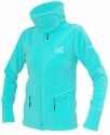 Fleece bunda Woox Karvainen Kaulus Cyan 