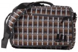 Taška na ntb Westige Snow laptop bag brown/grey plaid 